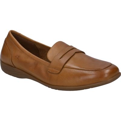 Ballerina JOSEF SEIBEL "Fenja 22, camel", Damen, Gr. 40, braun (camel), Obermaterial: 100% Rindsleder Leather cow., Schuhe Ballerina