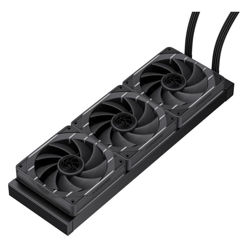 GameMax Kit Watercooling AIO Hailstorm 360mm (Noir) (HAILSTORM 360 LCD BK)