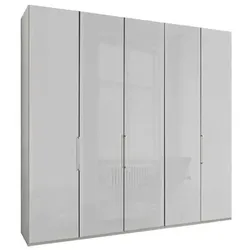 Wiemann Kleiderschrank Monaco 250 x 236 cm Glas Weiß