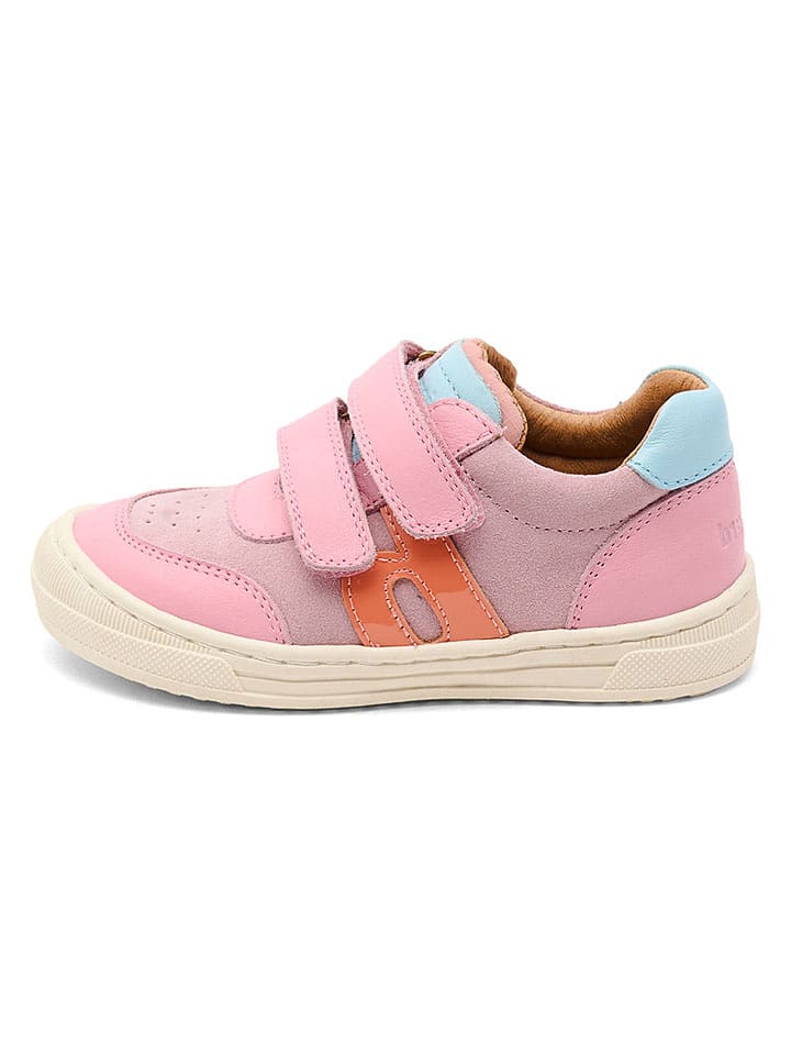 bisgaard Leder-Sneakers "Rob" in Rosa - 27