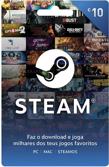 STEAM WALLET 10 EUROS