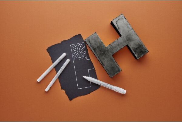 Penol 51 Paint Marker   Hvid