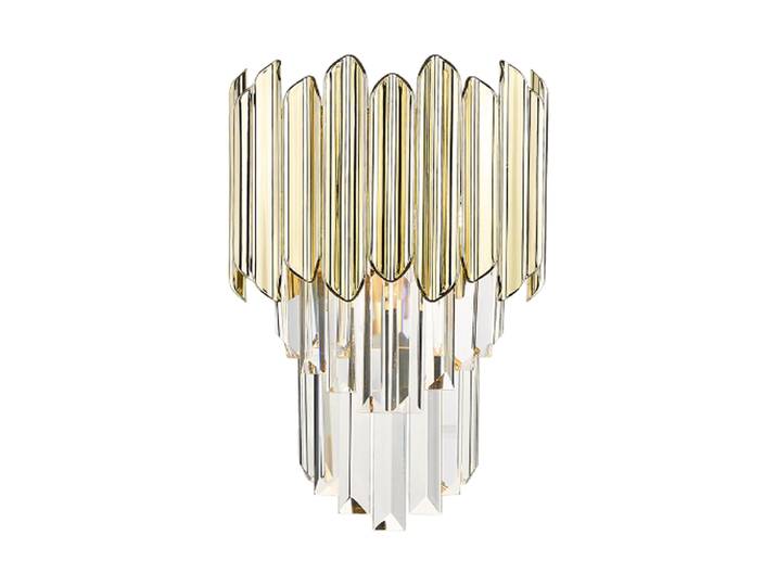 LED Design Wandlampe „Tiara“ Gold, Transparent Schuller