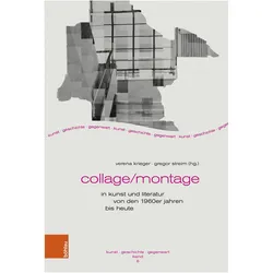 Collage/Montage dans l'art et la littérature, Fachbücher von Verena Krieger, Gregor Streim, Katharina Gaenssler