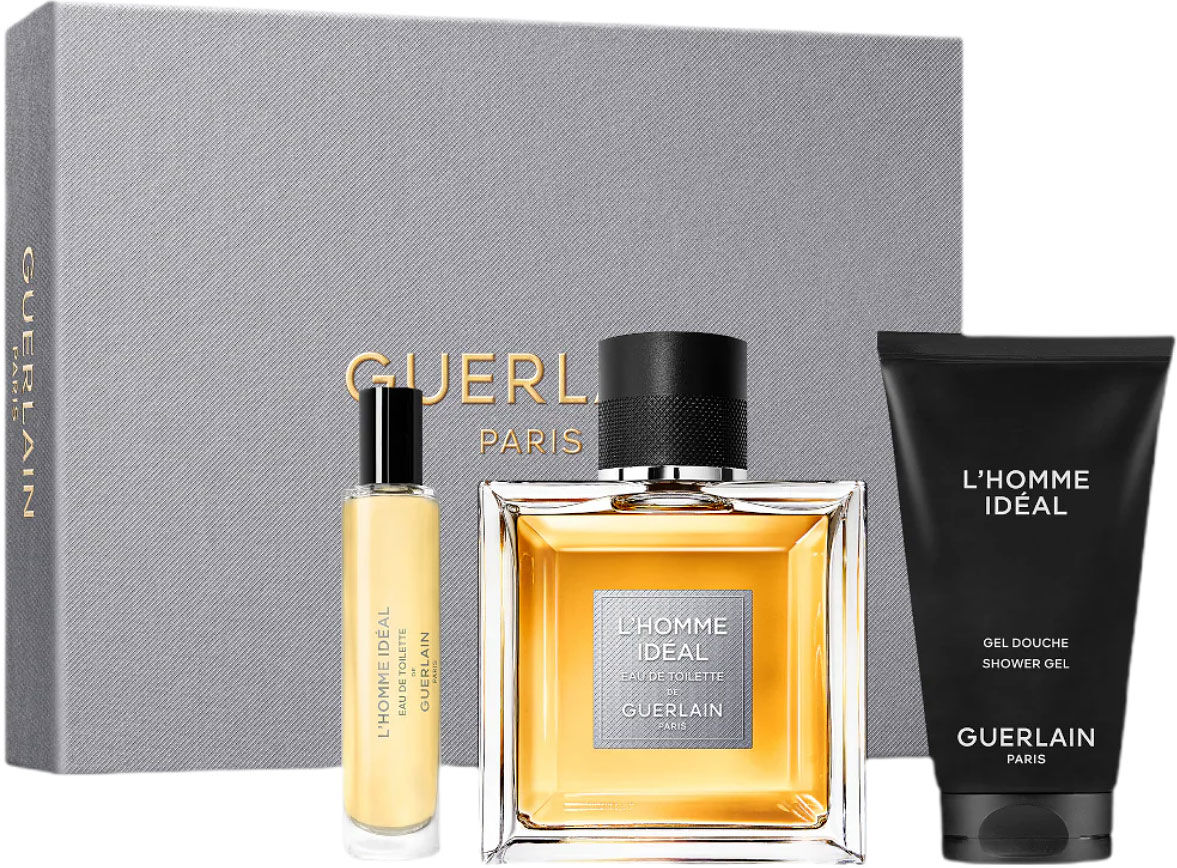 GUERLAIN L'Homme Ideal 100ml Eau De Toilette Gift Set