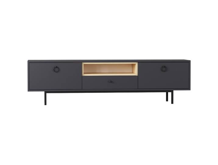 TV-Möbel Georis Anthrazit Holzwerkstoff B 180 cm