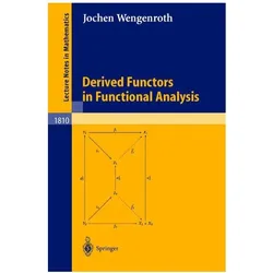 Derived Functors in Functional Analysis, Fachbücher von Jochen Wengenroth