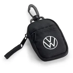 Original Volkswagen Schlüsseltasche Schwarz mit RFID-Schutz