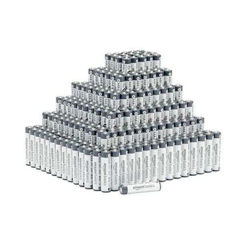 Amazon Basics 300 stuks industriële AAA-alkalinebatterijen, 1,5 volt