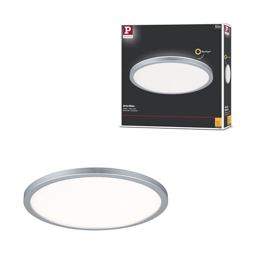Paulmann Atria Shine LED-paneel rond chroom warmwit 3000 K