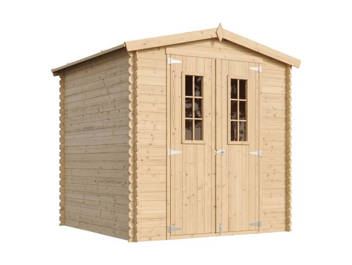 GARTENHAUS HOLZ - B216xL206xH216 cm/ 3.53 m2 - M343C