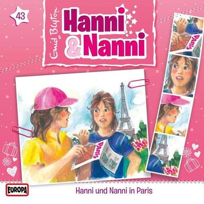 Folge 43: Hanni und Nanni in Paris - Enid Blyton,Andre Minninger, Audio, 4064066622497