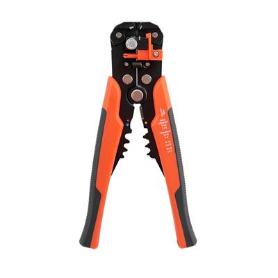Multitool Pliers Automatic, Wire Stripper Tools, Cable Wire Electrician Repair Tools, Stripping Cutter Crimping orange