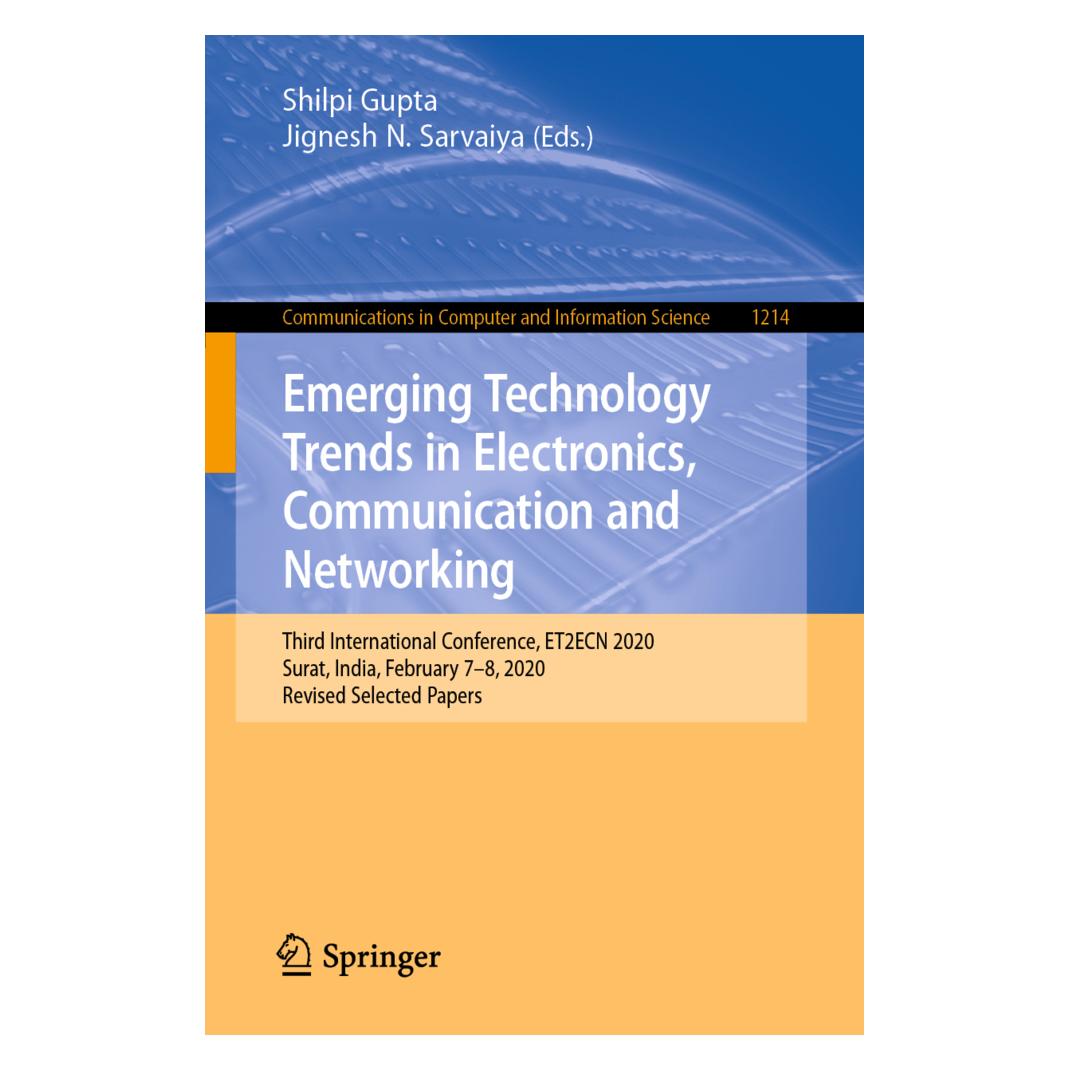 Springer Emerging Technology Trends in Electronics, Communication and Networking (Englisch, Softcover, Jignesh N. Sarvaiya, Shilpi Gupta) (56145979)