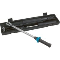 Drehmoment-Werkzeugsortiment 5122-2CT/5, Drehmomentschlüssel silber/schwarz, inkl. 2 Stecknüsse