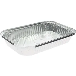 MONOUSO - Aluschalen Rechteckig 1500ml 280x180x37mm (100 Stück)