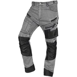 Topex, Arbeitshose, Spodnie robocze DENIM wzmocnienia Oxford szare rozmiar XXXL (3XL)