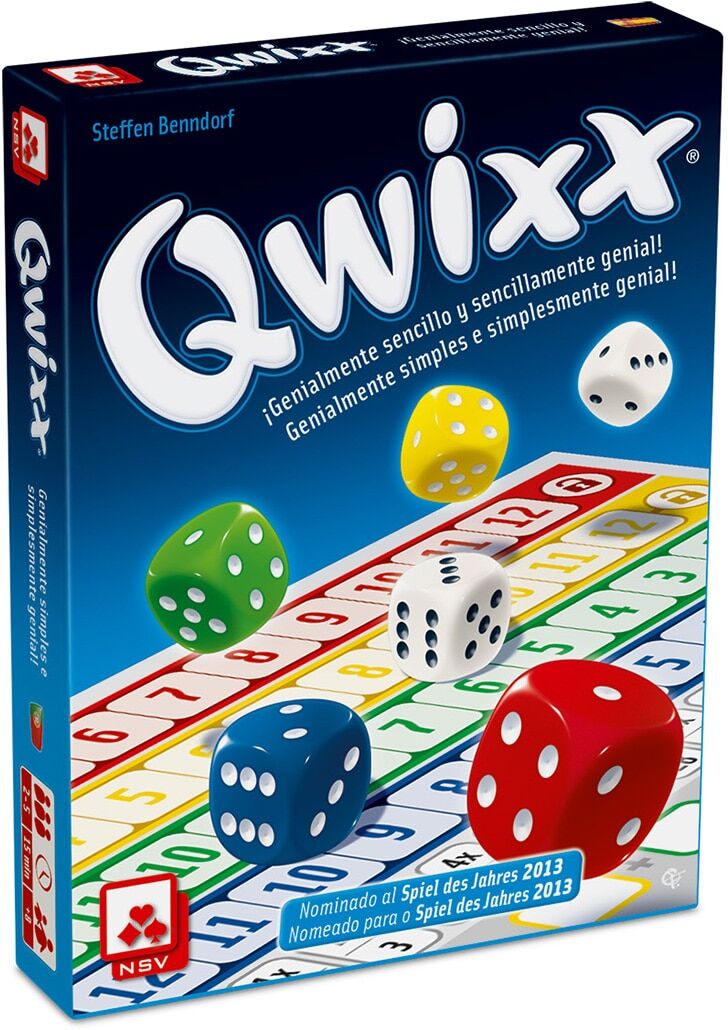 NSV Juego de Dados y Estrategia Mental Qwixx .