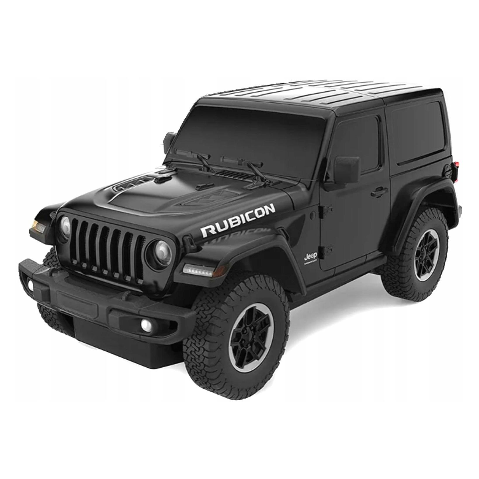 Rastar R/C 1:24 JEEP Wrangler JL remote control car (black) (79500)