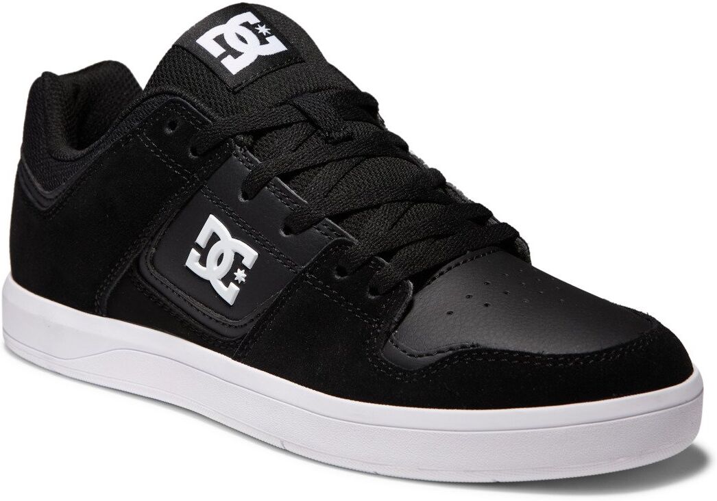 Skateschuh DC SHOES "DC Cure", Herren, Gr. 13(47), schwarz, Obermaterial: Leder [Kuh] / Futter: Textil / Außensohle: Gummi, Schuhe Skateschuh