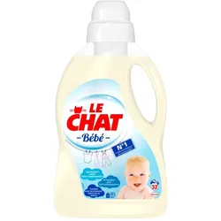 Le Chat, Babykörperpflege, Wasmiddel Gel Bébé 32 Wasbeurten