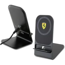 Ferrari ład. indukcyjna FEMFBMALK 15W czarny/black 2023 Collection MagSafe (15 W), Wireless Charger, Schwarz