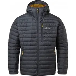 RAB Rab Herren Funktionsjacke M MICROLIGHT ALPINE JACKET, Größe XS in Grau Grau
