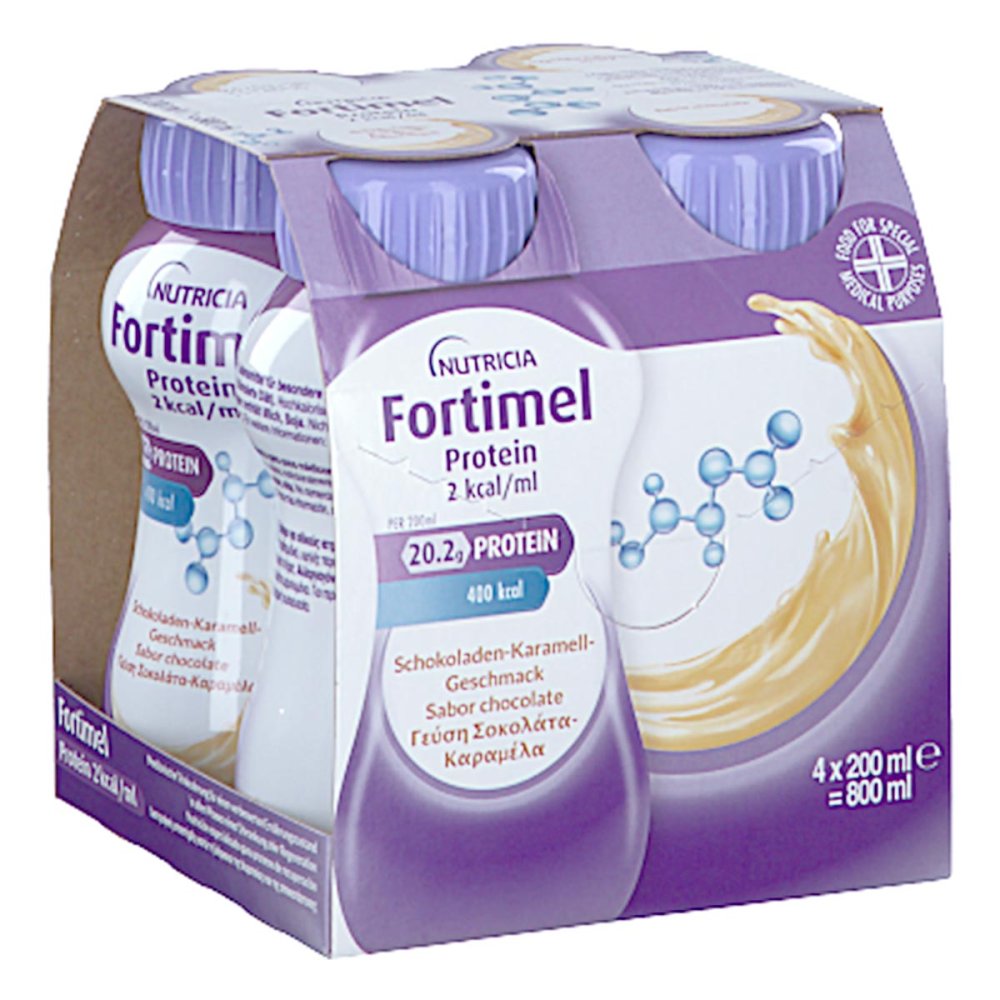 Danone Deutschland GmbH Fortimel Protein 2 Kcal Schoko.-karamell Trinknahr 19095687