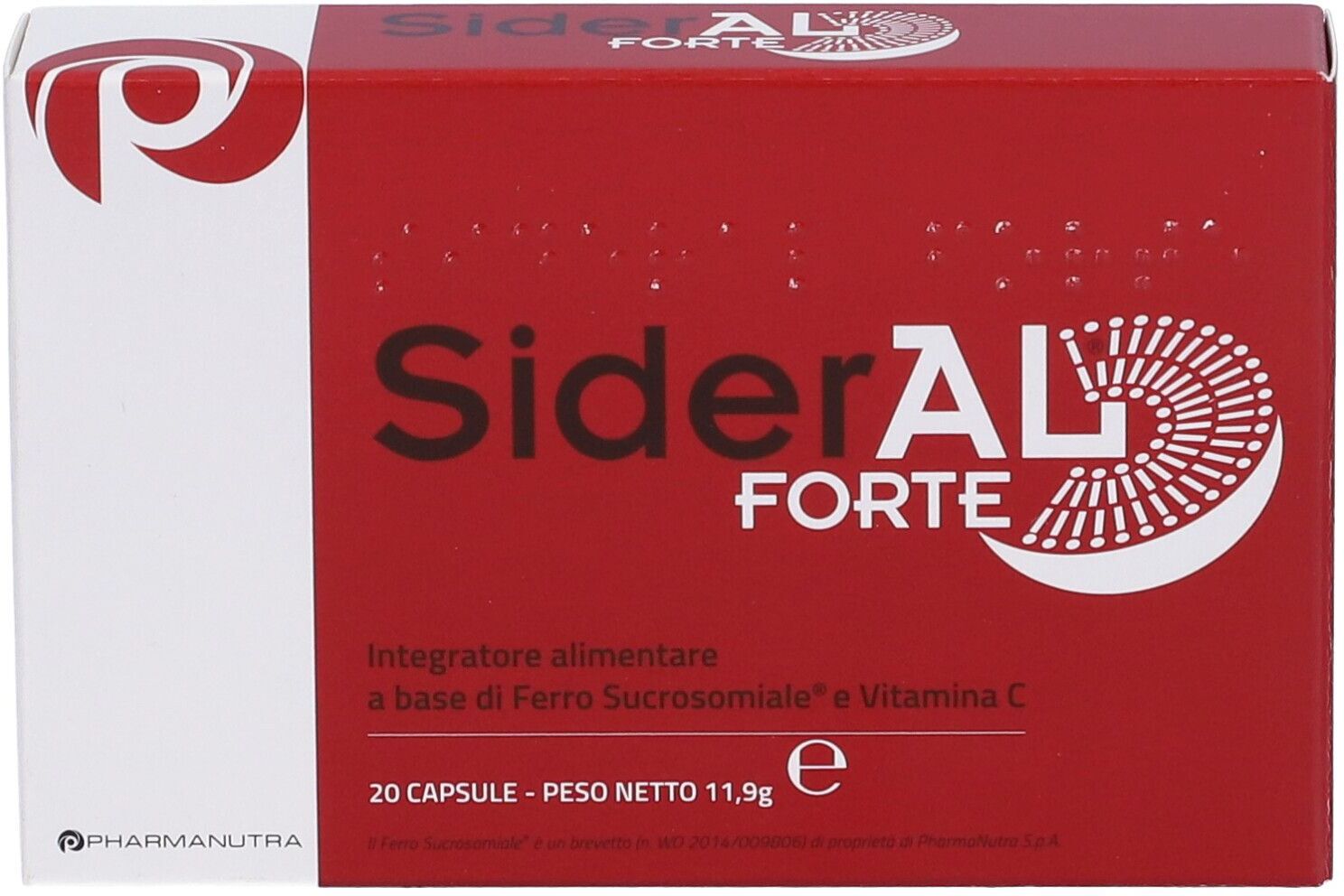 PHARMANUTRA SpA Pharmanutra, Sideral Forte, 20 Capsule