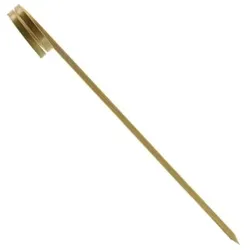 MONOUSO - Spieß aus Bambus mit Griff 9cm (1.000 Stück)