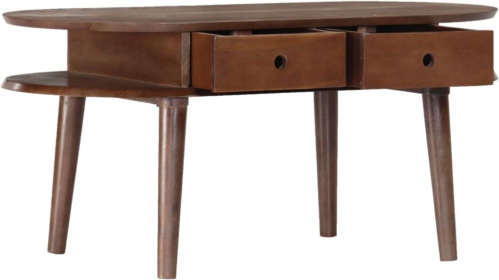 vidaXL Table basse 100x50x46 cm Bois d'acacia solide
