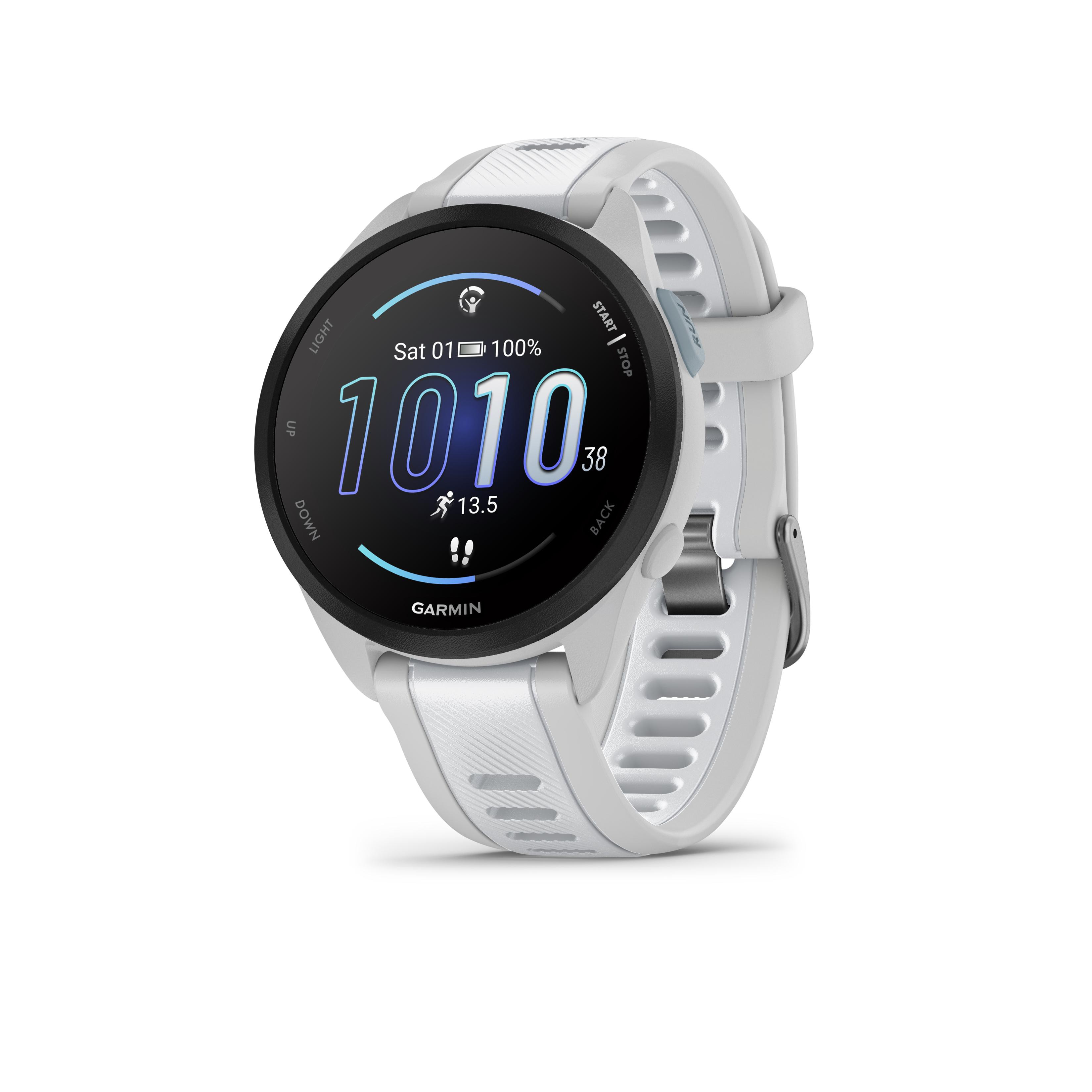 Garmin Forerunner 165 Music Dunstgrau/Steinweiss 010-02863-31