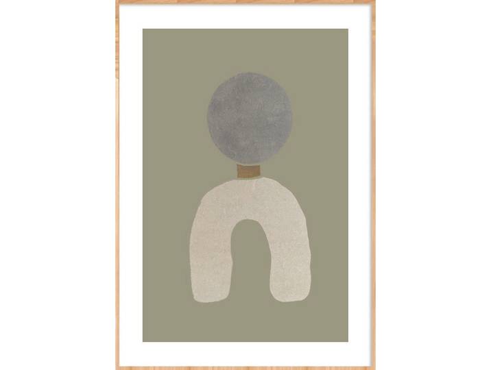 Wandkraft Bild, Beige, Kunststoff, 70x118x10 cm, einfache und schnelle Anbringung, Bilder & Rahmen, Bilder, Wandbilder