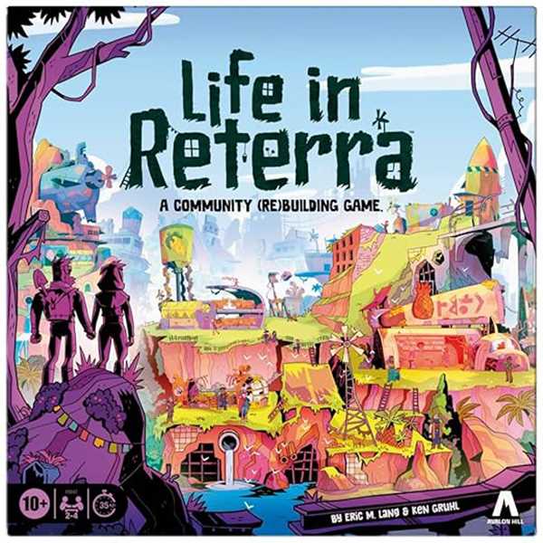 Life in Reterra, a Community-Building Board Game from Avalon Hill, Suitable for Family and Strategy Game Collections