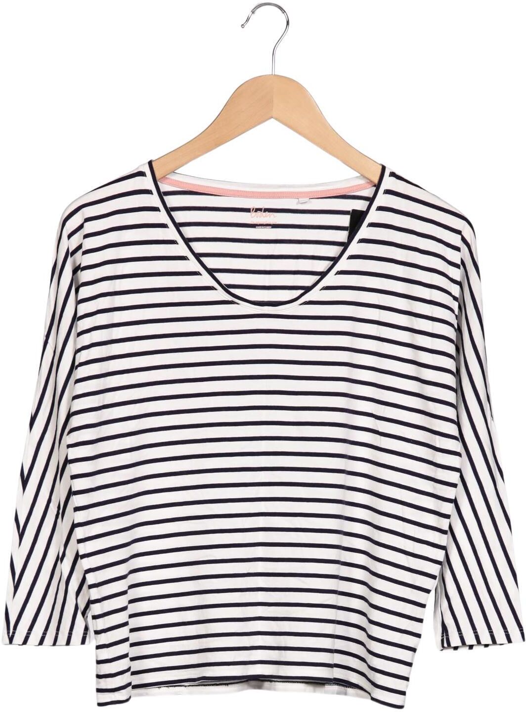 Boden Damen Langarmshirt, Mehrfarbig, Gr. S, Modal / Baumwolle - Second Hand