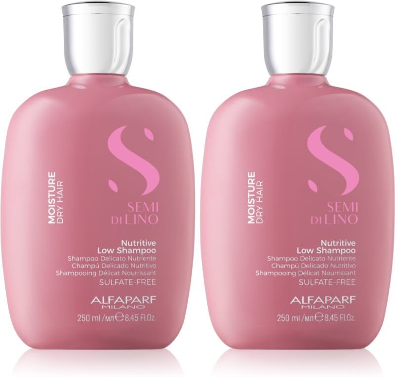 Alfaparf Milano Semi di Lino Moisture Duo Kit set for dry hair