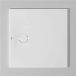 Duravit Tempano Quadrat-Duschwanne 720187000000000 80 x 80 x 4 cm, bodenbündig, weiß
