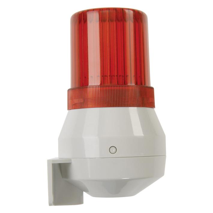 Auer Signal Kombi-Signalgeber KDL Rot D licht Einzelton 230 V/AC (710012113)