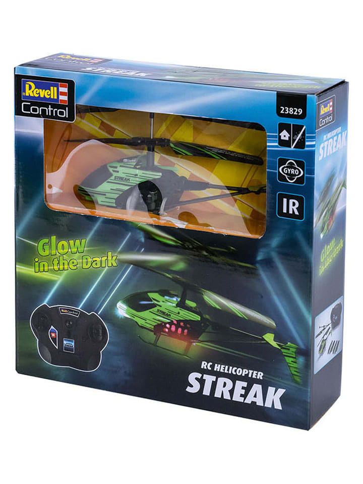 Revell Ferngesteuerter Helikopter "Streak - Glow in the dark" - ab 8 Jahren - onesize
