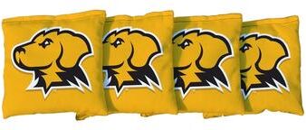 Skip's Garage Maryland Baltimore UMBC Retrievers Yellow Cornhole Bags