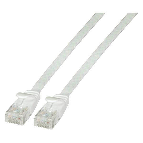 EFB Elektronik Netzwerkkabel (U/UTP, CAT6a, 2 m) (K8107WS.2)
