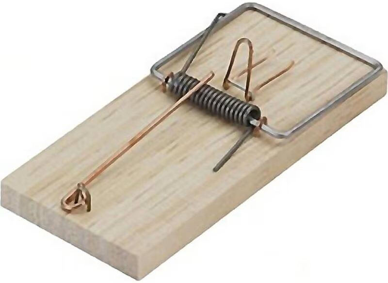 Sauvic Trampa Clásica Para Control De Plagas Madera Y Metal Marrón Talla Única Unisex