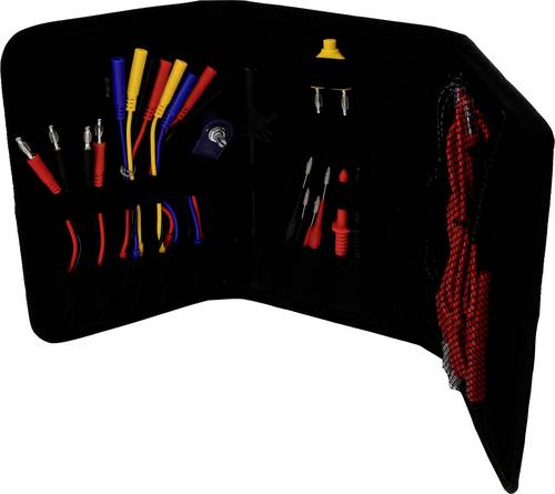 KS Tools 12/24V Diagnose Prüf- und Mess-Kabel-Satz, 25-tlg