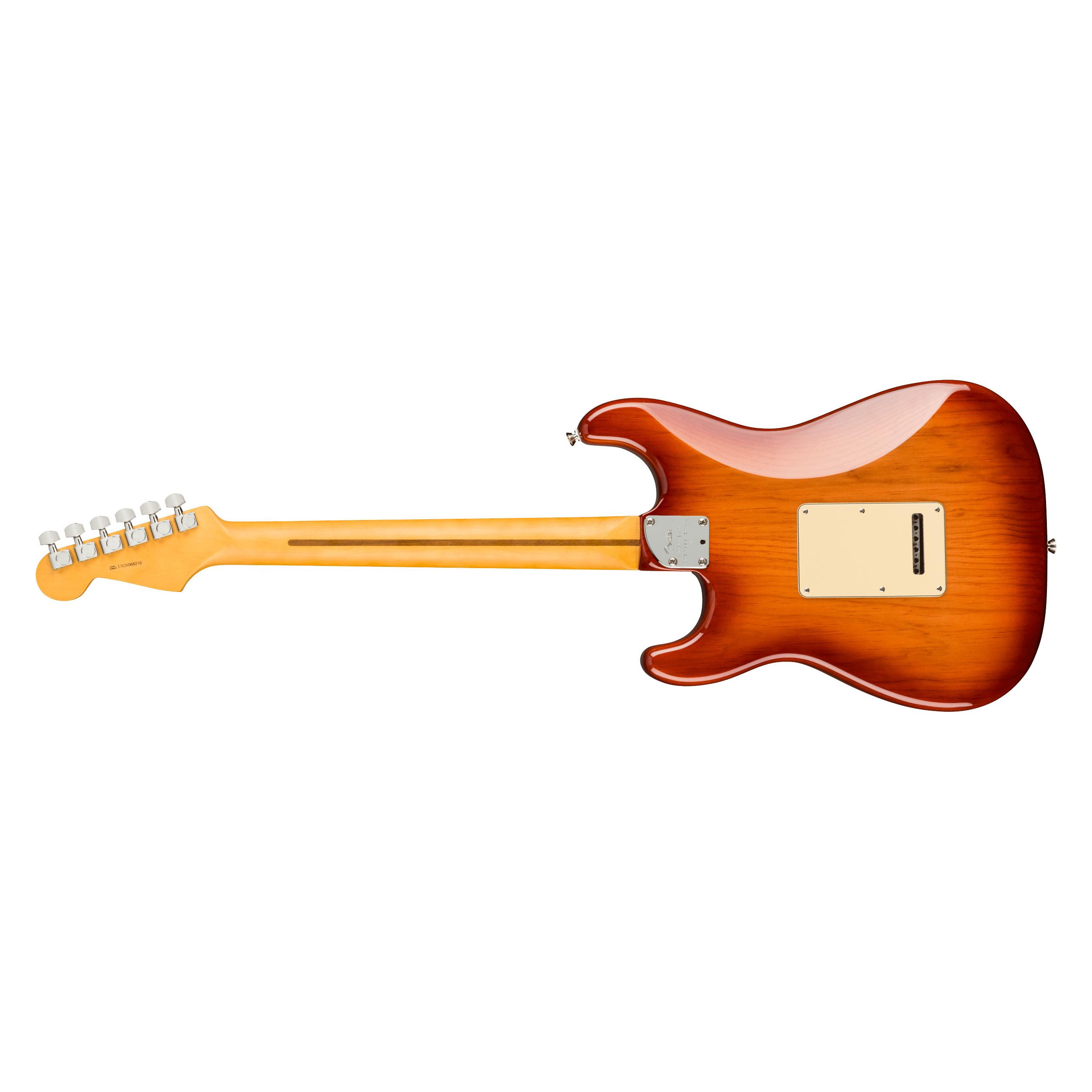 Fender American Professional II Stratocaster Sienna Sunburst MN elektrische gitaar met koffer (Konzertgitarre) (37659955)