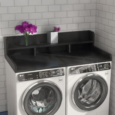 Kodotan sofa "Washer Dryer Countertop with Non-slip Pads,54"" Width x 27.5"" Depth Double Layer Counter Storage Organization"