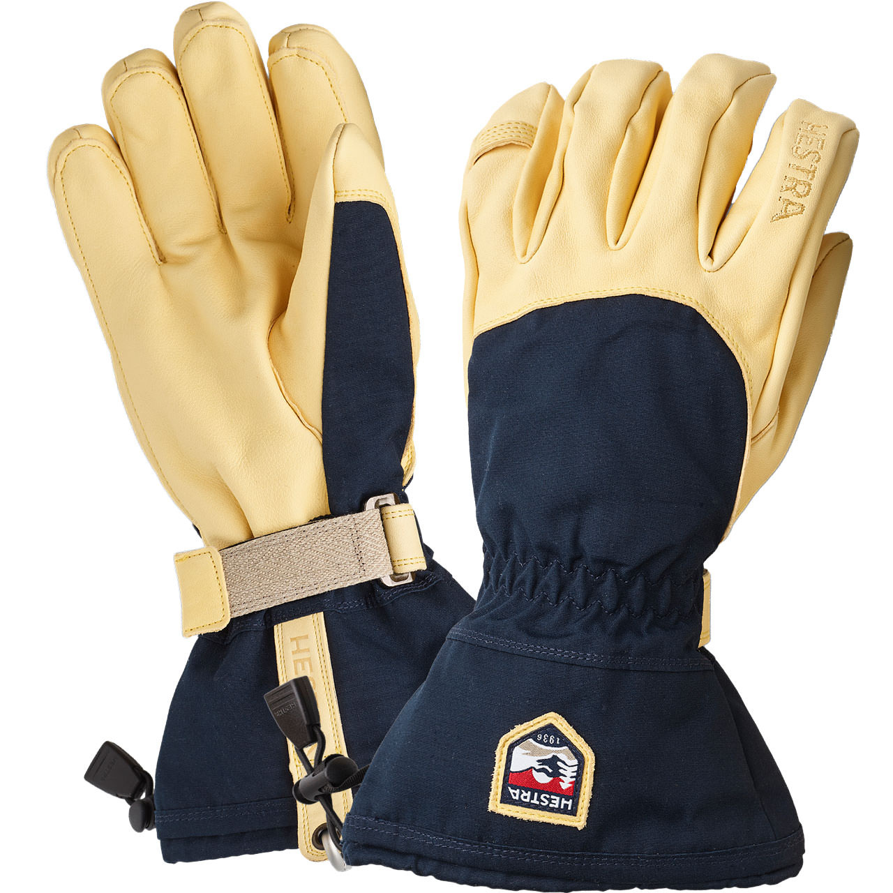 Hestra Herren Handschuh NARVIK ECOCUIR navy - 9,0