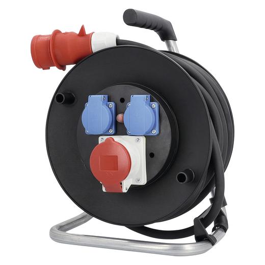 As - Schwabe AS Schwabe 810158 Cable reel 20 m Black (20 m, 2.50 mm²) (810158)