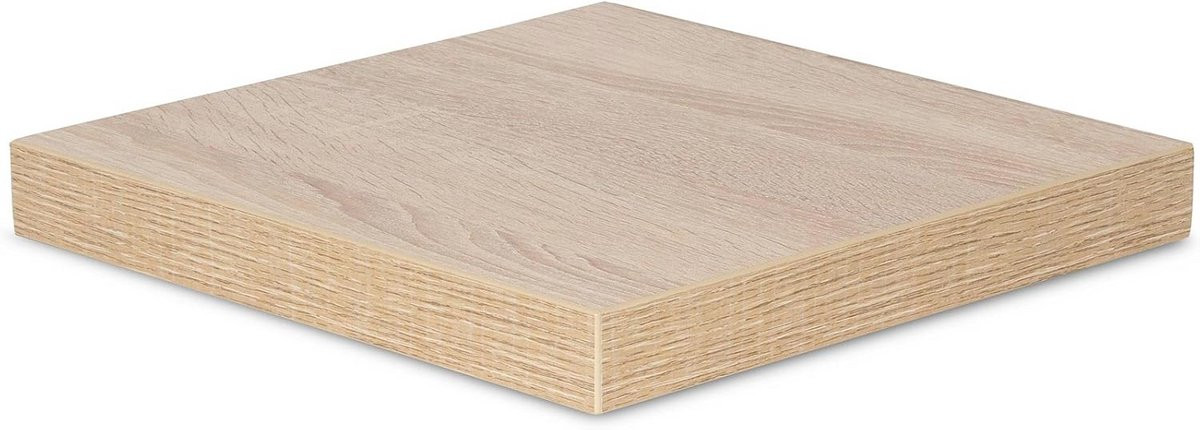 Houten Hoekplank Wandrek voor Decoratie, Breedte: 32 cm, Diepte: 32 cm