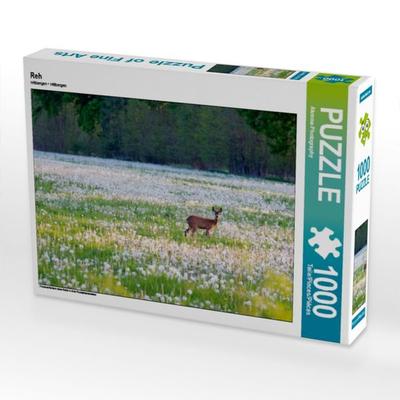 CALVENDO Puzzle Reh | 1000 Teile Lege-Größe 64x48cm Foto-Puzzle für glückliche Stunden