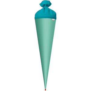 Roth Schultüte 667031, Rohling, mint, für Mädchen und Jungen, rund, 70 cm